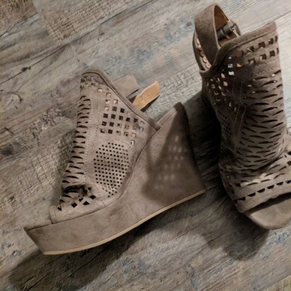Not Rated European Cafe Wedge Sandal